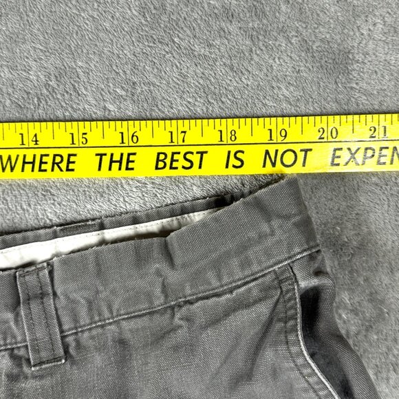 Columbia Cargo Pants Men’s 42x30 Gray Cotton Twill Utility Workwear Outdoor - Picture 13 of 14